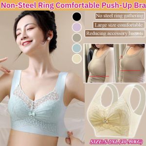 Non-Steel Ring Comfortable Push-Up Bra Anti-Sagging Comfortable Gathering Vice Breasts Underwear