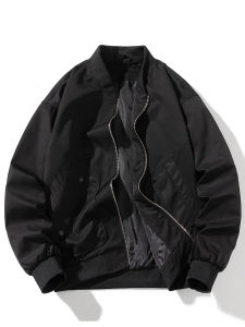 Spring Autumn and Winter Coat Men Fashion Brands MA1 Pilot Jacket Parka Casual plus Size Loose Thick Baseball Cotton-Padded Jacket