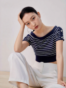 Vero Moda | Áo Thun Ngắn Tay Ôm Sơ Mi Mùa Hè