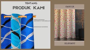 Gorden Jendela Kaca/Pintu Mewah Hordeng Gelombang Cantik FREE HOOK dan LP