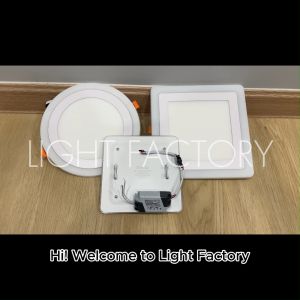 3 Modes LED Downlight 4 12W 18W LED Recessed Downlight Round/Square(White+Warm/White+Blue) [2 Years Warranty] " 6"
