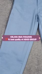 Celana Abu Panjang Seragam Sekolah SMA Kelas 1-3