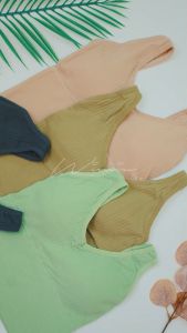 Wimiu Tanktop Tank Top Crop Top Sport Bra BH Sport BH Wanita Singlet Busa 100048