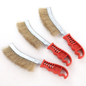 Suomi Universal Steel Wire Brush Multifunctional Cleaning Tool for Metal Derusting Polishing Barbecue
