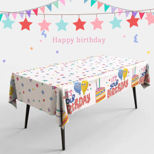 QIANHUAJIAN | Disposable Waterproof And Oilproof Printed Tablecloth For Childrens Birthday Party