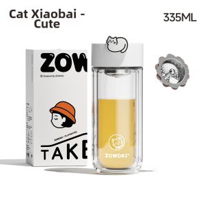 High Aesthetics Heat Resistant Tea Glass