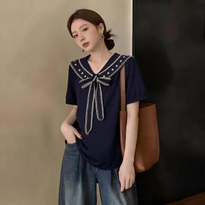 Flattering Oversized Short Sleeve T-Shirt Top