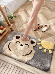 Water-Absorbent Non-Slip Cartoon Bathroom Rug