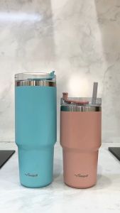 Seagull แก้วน้ำสุญญากาศ เรดดี้ ทูโก 0.9 ลิตร มีให้เลือก 2 สี (สีเขียว / สีน้ำตาล) 150001326