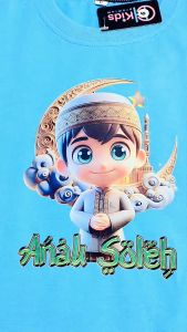 Baju Couple Adik Kakak & Baju Anak Soleh Katun Usia 1-9 Tahun