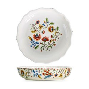 Omk iberian loạt gốm 8.8 sâu tấm bát đựng sa lát