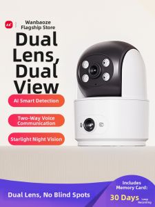 Marlboze | 360 Degree Wireless WiFi Camera  for Home Security Indoor