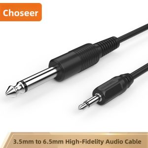 Choseal | Dây Cáp Âm Thanh 3.5mm đến 6.35mm Mono