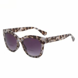 Bifocal Fashionable Sunglasses for near And Far Vision Driving Outdoor Sun Protection Anti Glare Reading Glasses for Seniors