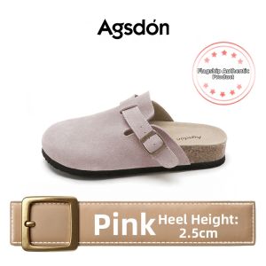Agsdon l 2025 Fall Winter Slip-On Thick Sole Outdoor Warm Shoes