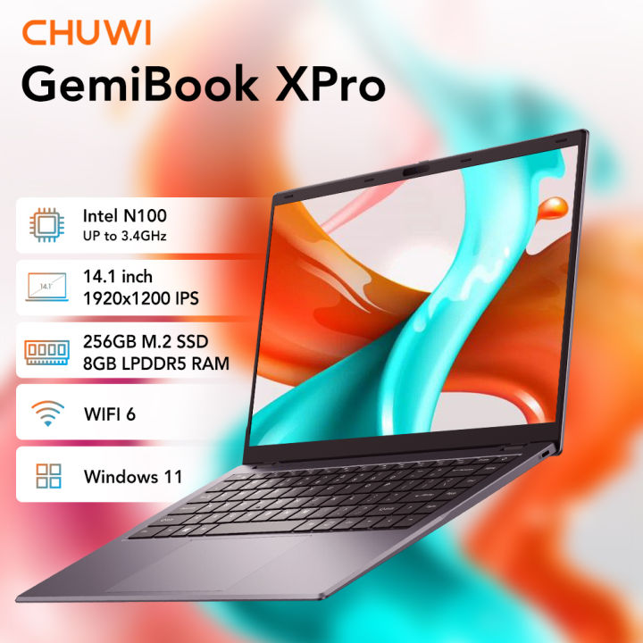 ★CHUWI GemiBook X Pro N100 14\" 8GB/256GB Chuwi GemiBook XPro 12th intel N100 Processor, 8GB RAM 256GB