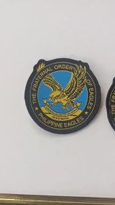 High-Quality The Fraternal Order of Eagles Patches TFOE Eagles Patch 3 Inches And 6 Inches Hot Melt Adhesive Patch