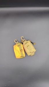 Tactical EDC Pouch Zipper Key Card Holder Pouch Coin Purses Organizer Storage Wallet For Camping Hiking Multi-color Options
