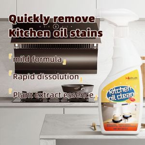 Natruth 500ml kitchen cleaner spray heavy oil kitchen cleaner oil stain Grease remover foam cleaner Oil Dirt Detergent Seaways Magic Clean oil cleaner