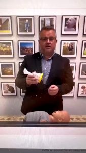 Esatop อุปกรณ์ช่วยเหลือการสําลัก Choking Emergency Device ชุดสำหรับผู้ใหญ่และเด็กใส - ภาษาไทย