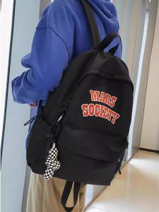 OUDENGPAI | Túi đeo vai nam phong cách Mỹ dung tích lớn Túi học sinh trung học Túi học sinh phổ thông Túi du lịch thường ngày chống thấm nước