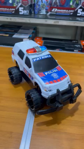MIRACLE ONLINESHOP -  Mainan Anak Mobil Polisi Cross - Jeep Police Car