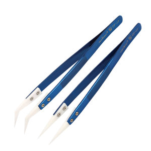 MECHANIC | Heat Resistant Precision Insulated Ceramic Tweezers