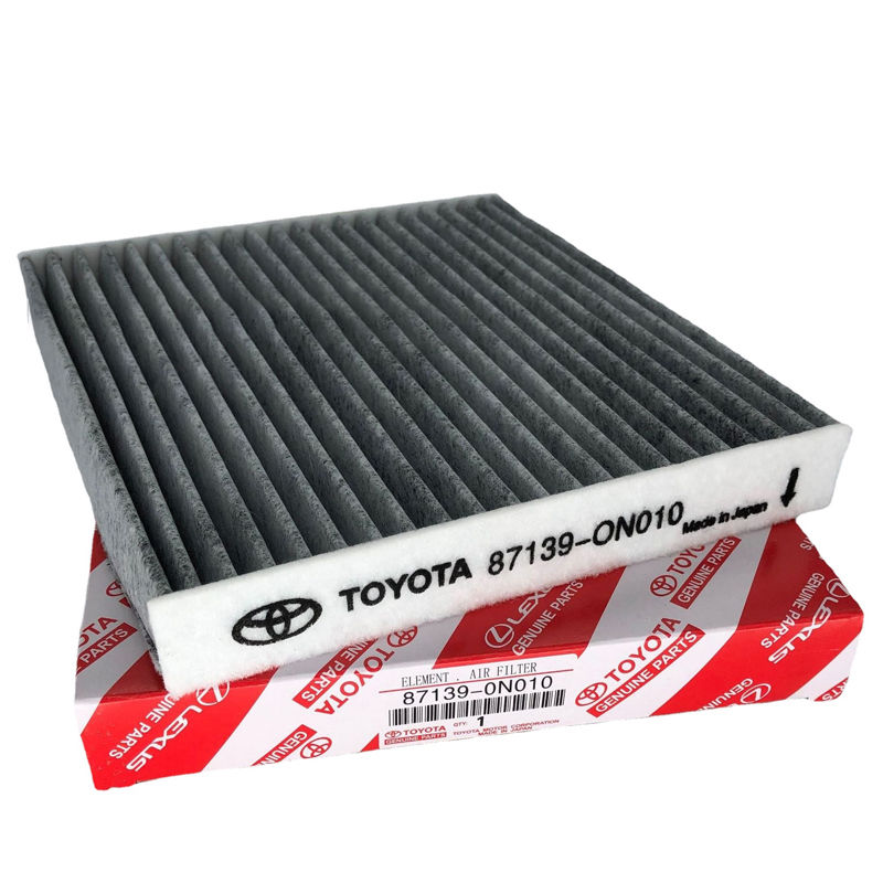 กรองแอร์โตโยต้า คาร์บอน แท้ ด้วย กรองถูกและดี สำหรับ Toyota Revo Yaris Vigo Vios Altis Fortuner Prius Camry Hiace Commuter