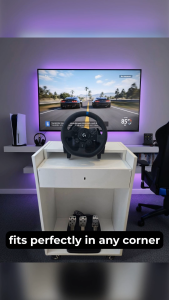 Mini Simucade II (2 in 1 Arcade and Racing Flip-Top Gaming Table)(Support Mayflash 700 Mayflash 700X Logitech G923 Logitech G29 PS5 PC XBOX)