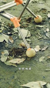 Jeebel ชุดป้องกันลื่นสำหรับเก้าอี้ Camping ดวงจันทร์ พร้อมแผ่นบอลยาง 4 ชิ้น