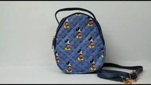 Sling bag oval mini tas selempang wanita kulit sintetis murah tali panjang slingbag remaja