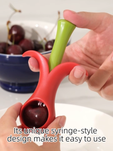 🍒 Joie Blossom Cherry Pitter - Effortless Fruit Coring Tool