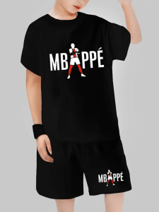 2025 Summer Fashion Casual 3D printed lightweight breathable and quick-drying childrens set