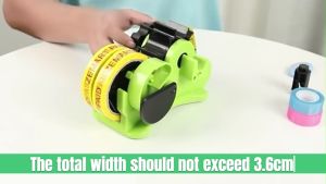 PrinTEE - Auto-Cut 35mm Tape Cutter Dispenser Multifunctional Tape Holder