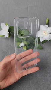 Ốp Lưng Dẻo Trong Suốt Xiaomi Redmi Note 13 Pro+ 5G/ Note 13 4G/ 5G Note 13 Pro 4G/ 5G/ Note 14 4G/ Note 14 Pro+ 5G/ Note 14 Pro  TPU cao cấp Có Gờ Bảo Vệ Camera
