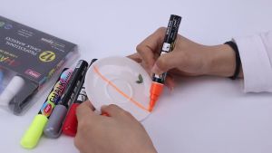 8pcs Whiteboard Markers Dry Erase Markers Water-Based Reversible Tips for Versatile Lines Perfect for Home Classroom and Office