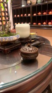 Lư Đỉnh Xông Trầm Đồng Long Phụng Xum Vầy 3 Chân Đồng Đỏ- Trầm Hương - Thác Khói - Nhà Xưa