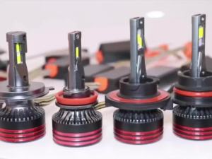 Bullvision 800W 600000LM M8PRO Bộ Bóng Đèn Pha LED H7 H11 H1 H4 6000K Ống Đồng Đôi Cho Ô Tô 12V Độ Sáng Cao