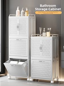 Jeko&Jeko | Slim Multi-level Bathroom Storage Cabinet
