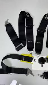 4 Point Seat Belt Racing Seat Belt Holder High Strength Car Safety Seat Belt Harness Car Accessori Interior FIA Quick Release