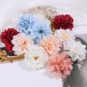 5PCS Silk Peony Flowers Artificial Peony Flower Wedding Flowers DIY Craft Christmas Decoration Floral Home Backdrop Big Peony