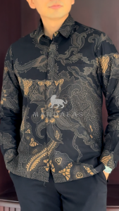 Semar - Mandalas Kemeja Batik Pria Premium Lengan Panjang