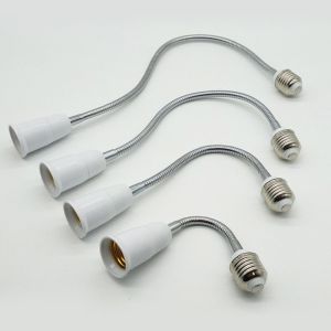 20cm-60cm Home Use E27 Screw Lamp Extension Holder LED Light Bulb Accessories Lamp Base Light Socket Adapter Converter Extender