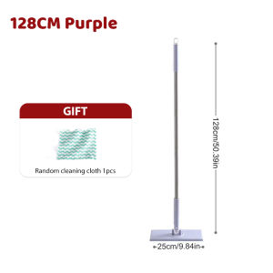 Large Hands-Free Cleaning Mop For Window Floor 360° Rotation Dust Remover Automatic Paper Towel Mop Household Cleaning Tool