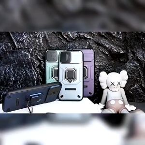 Ốp điện thoại áo giáp chống sốc Đi cùng Giá Đỡ cho Samsung Galaxy S23 S24 S25 Ultra A54 A34 A55 A35 A36 A26 A56 5G