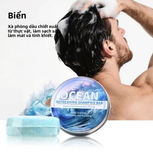 Xà Phòng Gội Đầu Thủ Công Hữu Cơ 60g Hương Hoa Hồng Biển Bạc Hà Cà Phê Nhài Oải Hương Mật Ong Làm Sạch Sâu Chăm Sóc Tóc Giảm Ngứa Thảo Dược
