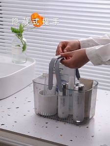 Portable Shower Caddy Basket Plastic Shower Basket with Handle Room Essentials Toiletry Caddy for Dorm College Bathroom