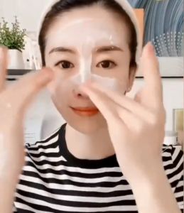 [Ready Stock] White Face Mask Powder Eggshell Mask Poria Herbal Brightening Anti Wrinkle Shrink Pore Lifting Firming Hydrating 七子粉面膜