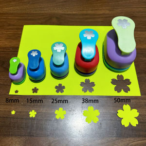DIY Cherry blossom Punch Scrapbook Paper Puncher Paper Cutter 8-50mm Punch Scrapbooking Punches Embossing Cutter Puncher