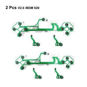Controller Conductive Film for PlayStation 5 V1 V2 V3 Controller Ribbon Circuit Board Keypad Replacement Kit for PS5 Controller